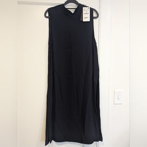 Zara sleeveless side slit tunic